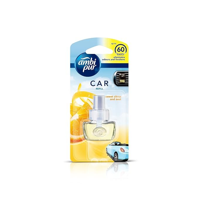 Ambi Pur Car Freshener –Citrus - Refill, 7.5 ml